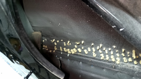 Bare rear right door of Audi Q5 80A 19-25 black LY9B, with a limiter and a limiter boot, after repair, the paint has swelled, the limiter insert is scrolling