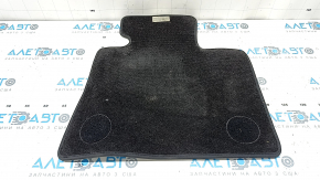Interior mat fabric front left BMW X5 G05 19-23 black, for cleaning
