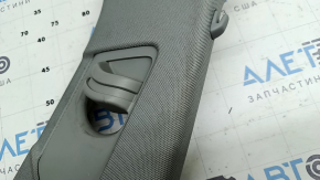 Upper right center pillar trim, Audi Q5 80A 18-25, gray, dry-cleanable