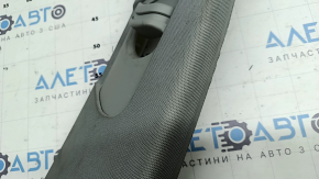 Upper right center pillar trim, Audi Q5 80A 18-25, gray, dry-cleanable
