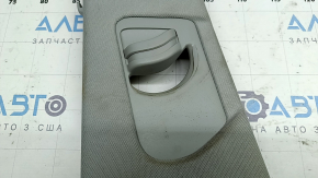 Upper center pillar trim, left belt, Audi Q5 80A 18-25, gray, dry cleanable, fabric tear