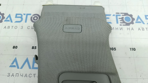 Upper center pillar trim, left belt, Audi Q5 80A 18-25, gray, dry cleanable, fabric tear