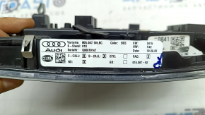 Front headlight assembly for Audi Q5 80A 21-25 without panoramic view, grey with SOS button, dry cleanable, scratches