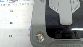 Front headlight assembly for Audi Q5 80A 21-25 without panoramic view, grey with SOS button, dry cleanable, scratches