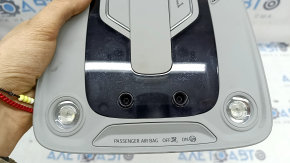 Front headlight assembly for Audi Q5 80A 21-25 without panoramic view, grey with SOS button, dry cleanable, scratches