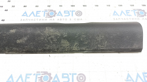 Inner front left door sill trim Audi Q5 80A 18-25 black, dry cleanable