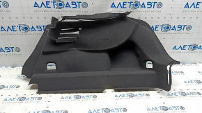 Right arch trim for Audi A3 22-26 AWD, black, with tears