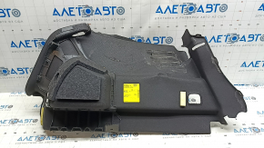 Right arch trim for Audi A3 22-26 AWD, black, with tears