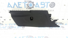 Left side center console trim for Audi Q5 80A 18-25, black