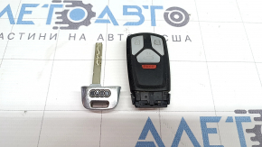 Audi Q5 80A 18-24 keyless key, 4 buttons, type 2, scratches, nicks