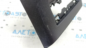 Rear center console trim BMW X5 G05 19-25 black, scratches