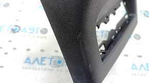Rear center console trim BMW X5 G05 19-25 black, scratches