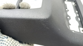 Rear center console trim BMW X5 G05 19-25 black, scratches