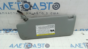 Right visor Audi Q5 80A 18-24 gray, without hook, dry cleanable