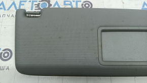 Right visor Audi Q5 80A 18-24 gray, without hook, dry cleanable