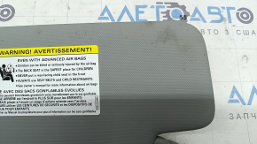 Right visor Audi Q5 80A 18-24 gray, without hook, dry cleanable