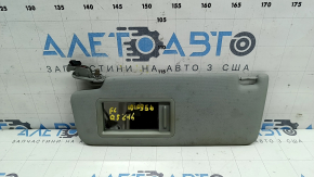 Left visor Audi Q5 80A 18-24 gray, without hook, dry cleanable