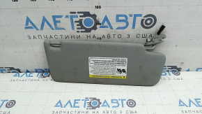 Left visor Audi Q5 80A 18-24 gray, without hook, dry cleanable