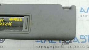 Left visor Audi Q5 80A 18-24 gray, without hook, dry cleanable