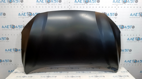 The bare hood of a Hyundai Kona 18-23 1.6, 2.0 bump, dented corner