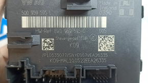 The rear left door computer of the Audi A3 22-26 has broken fasteners