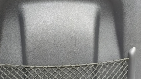 Rear driver's seat backrest cover for Audi Q5 80A 18-25, black, with mesh, scratches, broken fastener