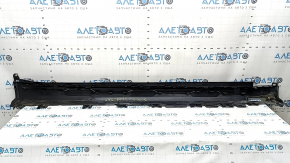 Left threshold BMW X5 G05 19-23 with molding, X-Line, structure, scratches, needs cleaning