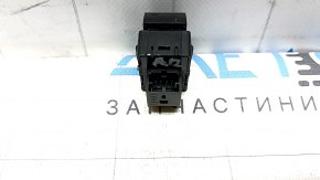 Rear right window lift control for Audi A3 22-26, black, chrome is peeling, the mount is broken