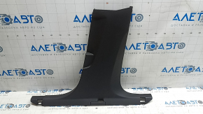 Lower right center pillar trim Audi A3 22-26 black, scratches