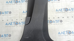 Lower right center pillar trim Audi A3 22-26 black, scratches