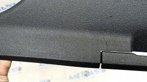 Lower right center pillar trim Audi A3 22-26 black, scratches