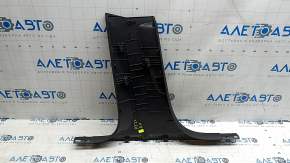 Lower right center pillar trim Audi A3 22-26 black, scratches