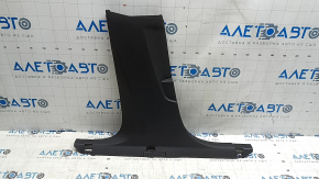 Lower left center pillar trim Audi A3 22-26 black, scratches