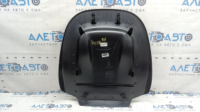 Rear passenger seat backrest cover for Audi Q5 80A 18-25, black, with mesh