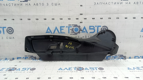 Right side passenger seat trim for Audi Q5 80A 18-25, black, electrically powered, scratched