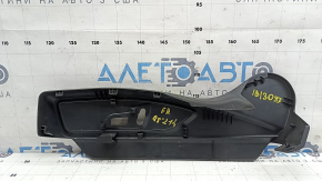 Right side passenger seat trim for Audi Q5 80A 18-25, black, electrically powered, scratched