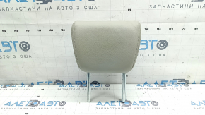 Front left headrest Honda Accord 19-22 leather, light gray, dry-cleanable