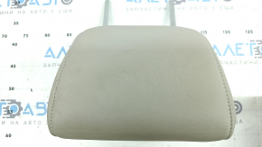 Front left headrest Honda Accord 19-22 leather, light gray, dry-cleanable