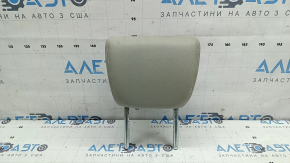 Front right headrest Honda Accord 19-22 leather, light gray, dry cleanable
