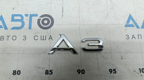 Emblem inscription A3 Audi A3 22-26 chrome