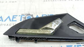 Inner front left door handle for Audi A3 22-26, black, chrome peeling, scuffs