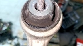 Front lower left arm BMW X5 G05 19-24 rear, with balancer, torn silent block, knocking ball joint