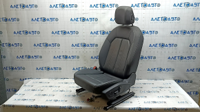 Driver's seat Audi A3 22-26 with airbag, electric, heated, black, gray stitching, Alcantara insert, dry cleanable