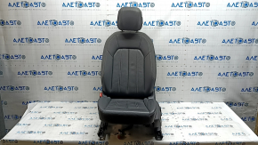 Driver's seat Audi A3 22-26 with airbag, electric, heated, black, gray stitching, Alcantara insert, dry cleanable