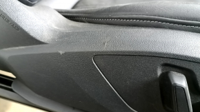 Audi A3 22-26 passenger seat with airbag, electric, heated, black leather, gray stitching, Alcantara insert, dry-cleanable