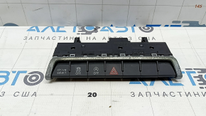 The Audi A3 22-26 central console button block has peeled off chrome