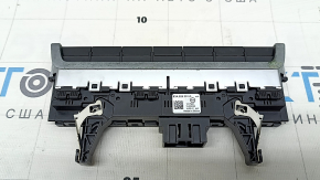 The Audi A3 22-26 central console button block has peeled off chrome