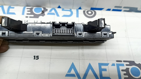 The Audi A3 22-26 central console button block has peeled off chrome