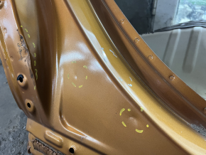 Quarter wing rear right Chevrolet Bolt 17-21 orange, after repair 0.5-1.1, bumps, dent