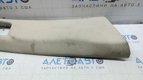 Center pillar trim, upper right belt, Mercedes W167 GLE 20-26, beige, without belt guide, for cleaning